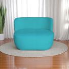 Chaise para Sala de Estar 2 Lugares Veludo Bia Chaise para Sala de Estar 2 Lugares Veludo Bia