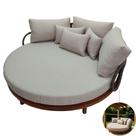 Chaise Sofá Córdoba 1,60m com Base de Madeira e Almofadas Impermeáveis Chaise Sofá Córdoba 1,60m com Base de Madeira e Almofadas Impermeáveis