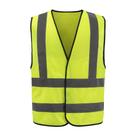Chaleco de Trabajador de Construcción AYKRM Reflectante Amarillo XS-8XL