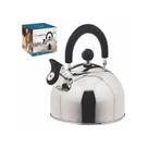 Chaleira Bule Aço Inox Com Apito E Alça 1,8lts Café E Chá