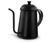 Chaleira bule bico fino preta 700 ml