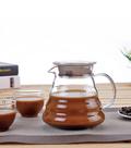 Chaleira Bule Jarra Cafe Vidro Raleo Casa Cozinha Home 600ml