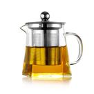 Chaleira Bule Jarra Vidro Café Chá De Mesa 550ml Vai Ao Fogo