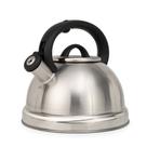 Chaleira Com Apito 3L Oster Clydepark, Aço Inox, Indução, Cabo Nylon Resistente e Segura Chaleira Com Apito 3L Oster Clydepark, Aço Inox, Indução, Cabo Nylon Resistente e Segura