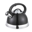 Chaleira Com Apito Aço Inox 3 Litros Grande Bule Ferver Água Chá Café