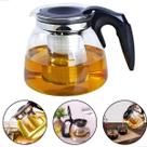 Chaleira Com Infusor Bule De Vidro Para Chá 1 Litro Inox