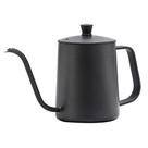 Chaleira de aco inox 600ml com bico de ganso - black Chaleira de aco inox 600ml com bico de ganso - black
