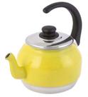 Chaleira de Alumínio n18 2,L Chaleira de Bico de Café Amarelo