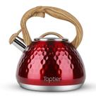Chaleira de chá Toptier Whistling 2,7 L em aço inoxidável de qualidade alimentar