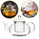 Chaleira de Vidro Borossilicato com Infusor 800ml
