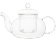 Chaleira de Vidro Borossilicato com Infusor Cor Transparente Lyor 800ml