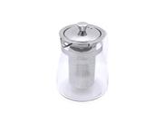 Chaleira de Vidro Com Infosor de Chá Removível em Aço Inox 600ml Linha Luxo Fácil de Limpar Chaleira de Vidro Com Infosor de Chá Removível em Aço Inox 600ml Linha Luxo Fácil de Limpar