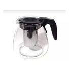 Chaleira de Vidro Com Infusor de Aço Inoxidável Chá Bule Com Bico e Alça Capacidade 950ml
