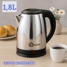 Chaleira Elétrica 1.8 Litros Inox Kaza Cor Prata