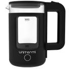 Chaleira Elétrica 127v 1,5 L Led Vidro Desligamento Automático P/ Água Chá Café Ferver Silenciosa Resistente