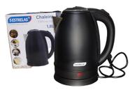 Chaleira Elétrica 1,8 litros Inox/Preta
