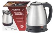Chaleira Elétrica Aço Inox C/ Base Removível 1,8l 1500W Chaleira Elétrica Aço Inox C/ Base Removível 1,8l 1500W