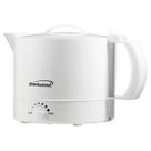 Chaleira Elétrica Brentwood Hot Pot 950ml - Livre de BPA - Branca