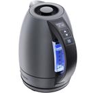 Chaleira Elétrica Chefman 1.8L com controle de temperatura cinza