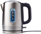 Chaleira elétrica de água quente Amazon Basics 1.0L 1500W preto/prata Chaleira elétrica de água quente Amazon Basics 1.0L 1500W preto/prata