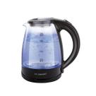 Chaleira Elétrica De Vidro 1,8 Litros Vidro - Be Smart Cor Preto