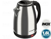 Chaleira Elétrica Desligamento Automático Aço Inox 1,8l Unitermi