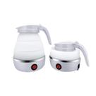 Chaleira Elétrica Dobrável Bule Silicone 600W 110v 600ml