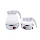 Chaleira Elétrica Dobrável Portátil 600ml Silicone Viagem Café Chá 110V
