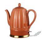 Chaleira Elétrica em Porcelana Elegance Salmão 127V 1,5 Litro