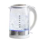 Chaleira Elétrica GreenLife 1,7L de Vidro com Bico Filtrado - Branca