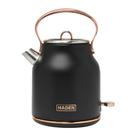 Chaleira Elétrica Haden Heritage 1,7L Aço Inoxidável Preto/Cobre