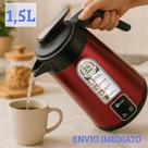 Chaleira Elétrica Inox 1.5l 1200w Kaza 110v Ou 220v