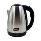 Chaleira Elétrica Inox Portátil 1,8l Jarra Térmica Esquenta Chá Ferve Água Rápido Inma Tampa 110v ou 220v
