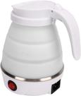 Chaleira Elétrica Jarra Dobrável De Silicone 600ml Portátil