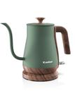 Chaleira elétrica Keebar Gooseneck 0.8L 1000W de aço inoxidável