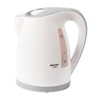 Chaleira Elétrica Mallory Luna - 1,7L, Base Rotativa 360º, Desligamento Automático, Indicador de Nível de Água