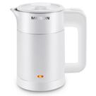 Chaleira Elétrica MEISON 0.6L Aço Inoxidável 120V/800W Branca