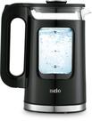 Chaleira Elétrica NELO 1,7L - 1100W com Janela de Vidro de Parede Dupla