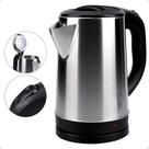Chaleira Elétrica Portátil 2 Litros Aço Inox 110v Para Café Chá Top
