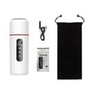 Chaleira Elétrica Portátil De 500ml Para Carro, Copo Aquecedor 12V 24V Com Tela Sensível Ao Toque E