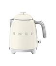 Chaleira elétrica Smeg Mini 50's Retro Style 0,8L 3 xícaras de creme