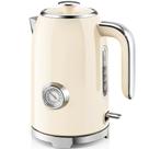 Chaleira Elétrica SUSTEAS 1,7L - 1500W - Com Termômetro - Bege