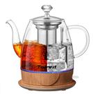 Chaleira Elétrica TopWit Glass 1L com Infusor de Aço Inoxidável