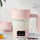 Chaleira Elétrica UPEZAN Travel Dobrável 600mL 600W Rosa