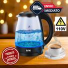 Chaleira Elétrica Vidro 110V Linha Suprema Jarra Eletrica Para Preparar Café Chá Chimarrão Arroz e S