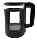 Chaleira Elétrica Vidro Mali 1,5l Preto Unitermi 1800w Preto 220V