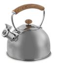 Chaleira em Inox com alça bambu 2,5 litros Mimo Style