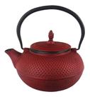 Chaleira Ferro Fundido Esmaltada 1,5 Litros Com Peneira Mta Vermelho