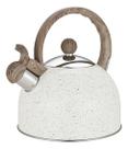 Chaleira Inox Com Apito 2 Litros Mimo Style Mármol Bule De Chá E Café Para Ferver Água
