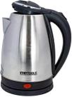 Chaleira Jarra Elétrica 110V 2 Litros 1000W Inox Prateada